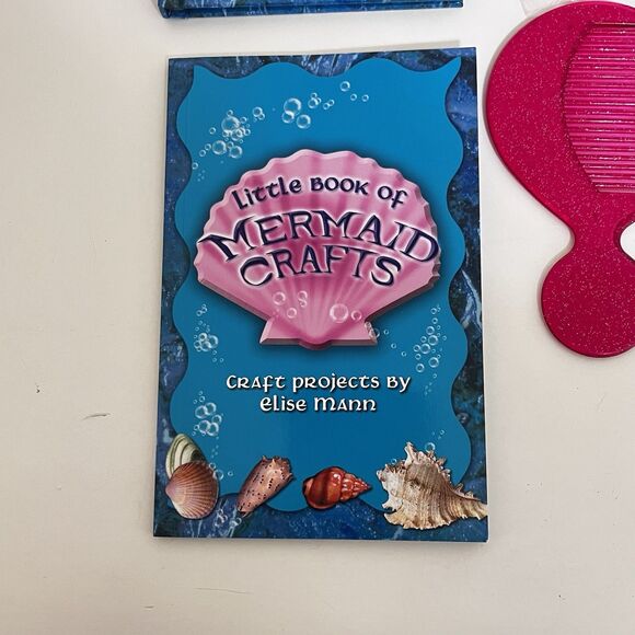 Barron's Little Box of Mermaid Treasures Treasure Chest Books Mermaid Doll Shell - Picture 16 of 16